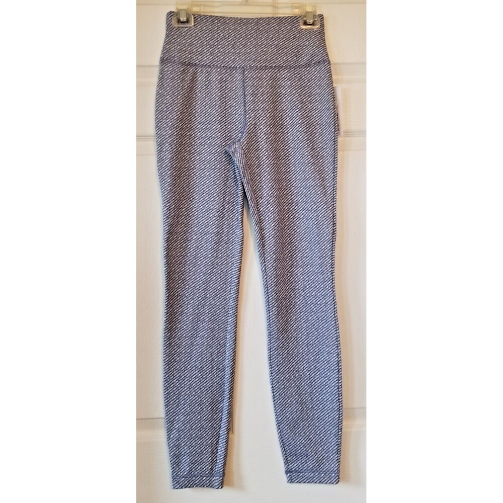 ZELOS Women’s Blue Heather Athletic Yoga Pants Leggings Size Small NEW